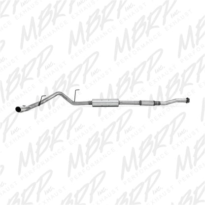 MBRP 11-12 Ford F150 3in Cat Back Single Side Exit Alum Exhaust System