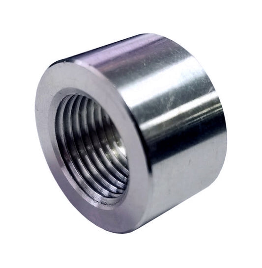Torque Solution Weld Bung 3/8in (-18) NPT Female Stainless Steel