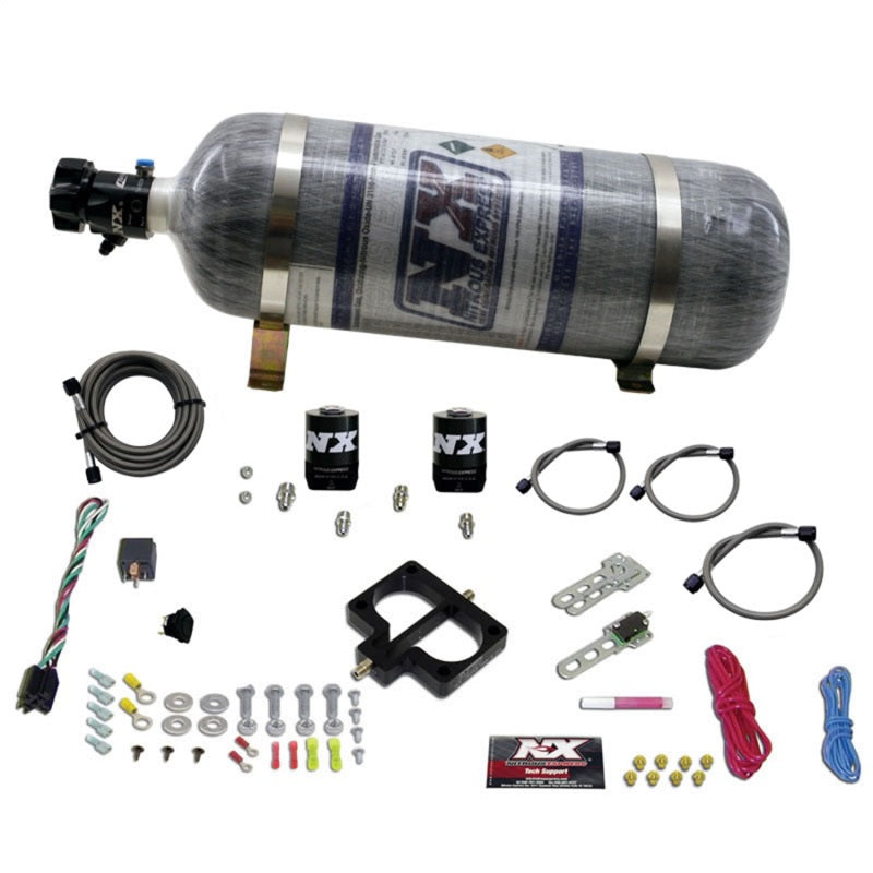 Nitrous Express Dodge TBI (Magnum) Nitrous Plate Kit (Magnum Engine) w/Composite Bottle