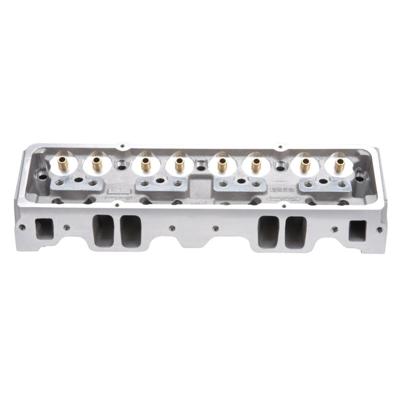 Edelbrock Cylinder Head SBC NHRA Legal 64cc Angled Plug Bare Single