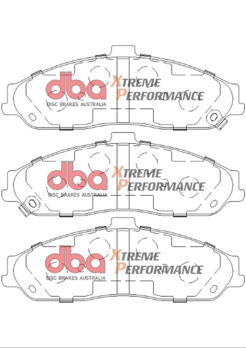 DBA 97-06 Corvette (Incl C5 Z06) XP650 Front Brake Pads