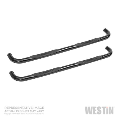 Westin 2016-2018 Nissan Titan XD Crew Cab E-Series 3 Nerf Step Bars - Black