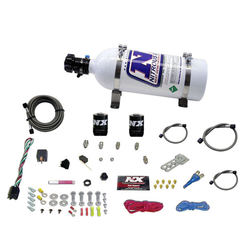 Nitrous Express All Ford EFI Single Nozzle Nitrous Kit (35 -50-150HP) w/5lb Bottle