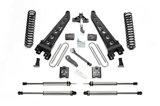 Fabtech 05-07 Ford F250 4WD w/Factory Overload 6in Rad Arm Sys w/Coils & Dlss Shks