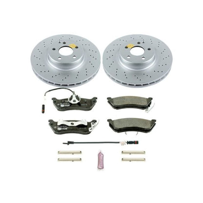 Power Stop 07-09 Mercedes-Benz E350 Front Euro-Stop Brake Kit