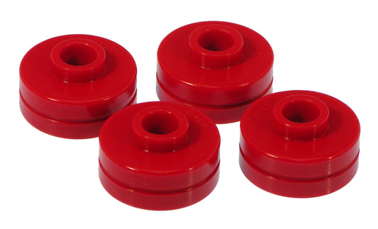 Prothane 97-04 Chevy Corvette Rear Spring Cushions - Red