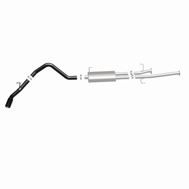 MagnaFlow Cat-Back Exhaust 09-13 Toyota Tundra V8 5.7L 3in SS Black Tip Single Side Exit