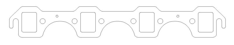 Cometic Ford SB 1.120in x 1.480in Port .030in MLS Exhaust Gasket