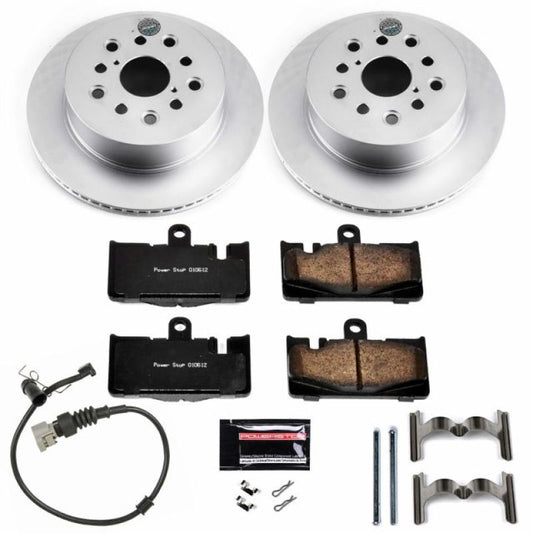 Power Stop 01-06 Lexus LS430 Rear Z17 Evolution Geomet Coated Brake Kit