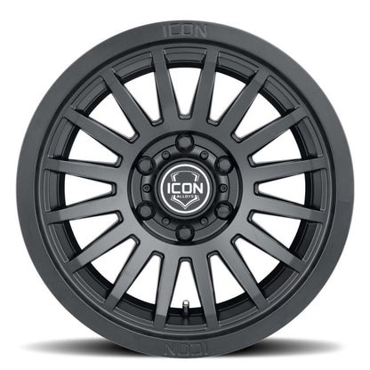 ICON Recon SLX 17x8.5 6x120 BP 0mm Offset 4.75in BS 67mm Bore Satin Black Wheel