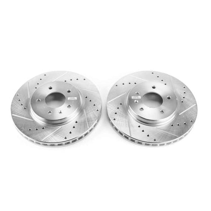 Power Stop 09-11 Cadillac STS Front Evolution Drilled & Slotted Rotors - Pair