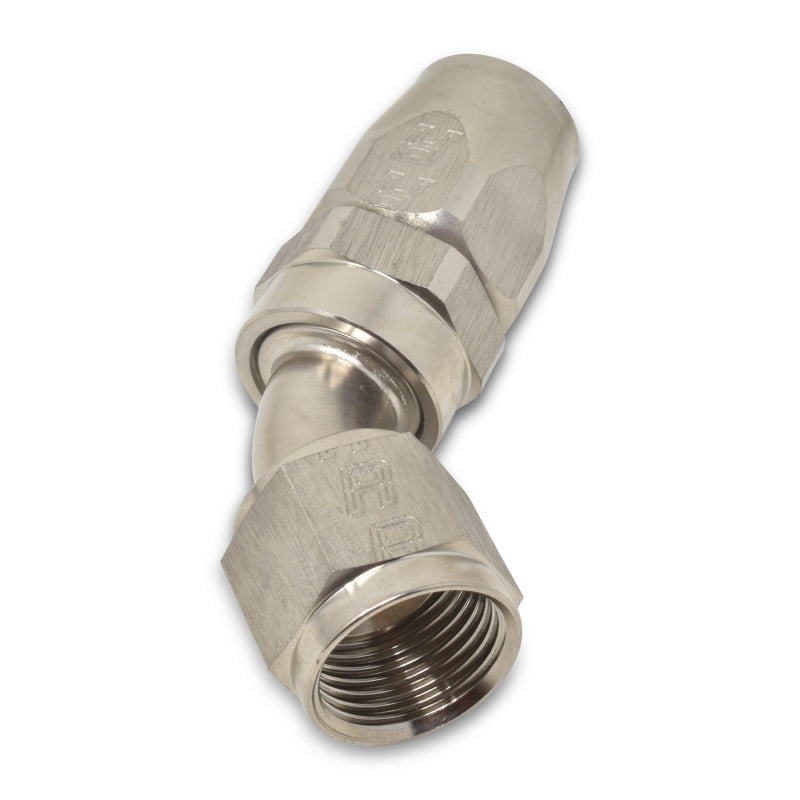 Russell Performance -8 AN Endura 45 Degree Full Flow Hose End