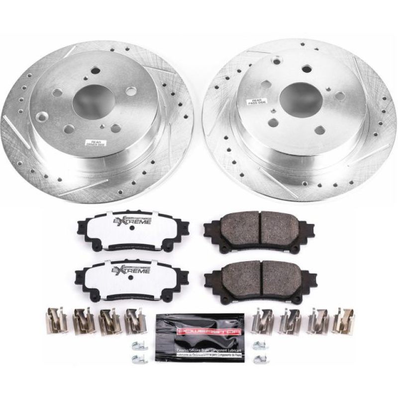 Power Stop 16-18 Toyota Mirai Rear Z36 Truck & Tow Brake Kit