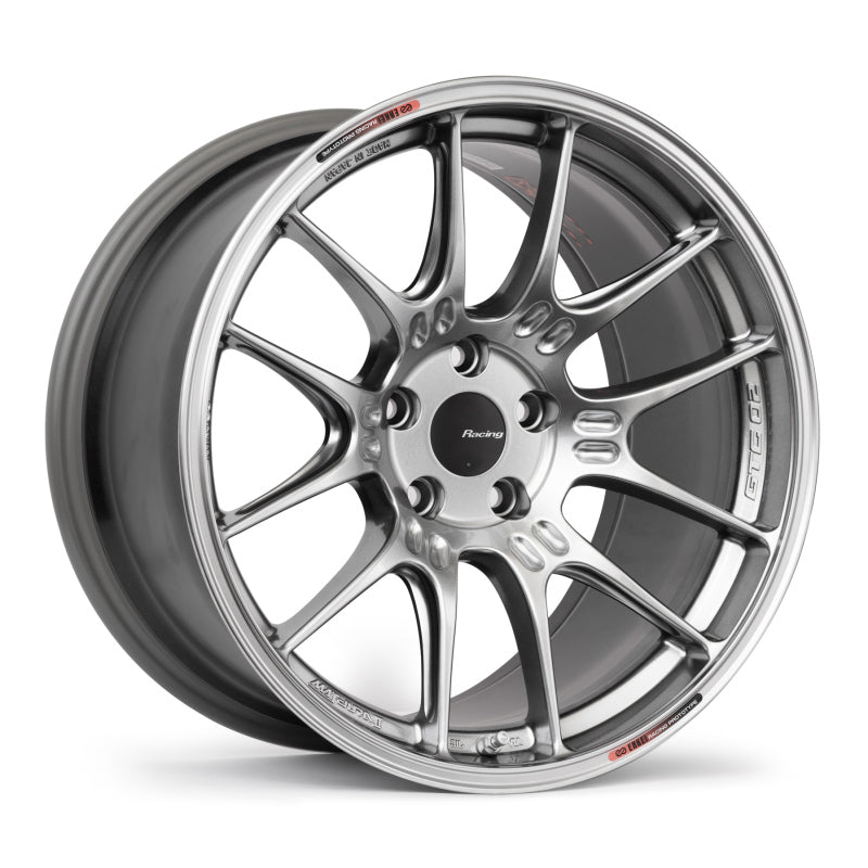 Enkei GTC02 18x10.5 5x112 35mm Offset 66.5mm Bore Hyper Silver Wheel