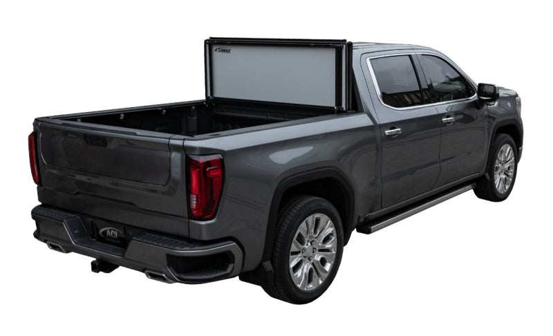 Access LOMAX Stance Hard Cover 17+ Nissan Titan 5ft 6in Box (w/ or w/o utili-track) Black Urethane