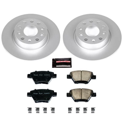 Power Stop 10-12 Audi A3 Rear Z23 Evolution Sport Coated Brake Kit