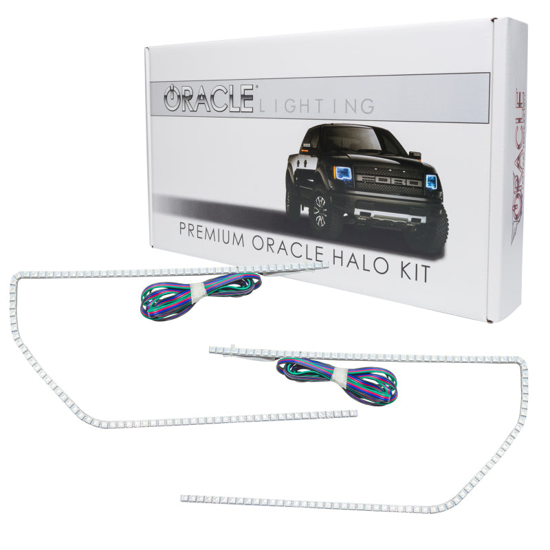 Oracle Ford F-150/Raptor 09-14 Perimeter Halo Kit - ColorSHIFT w/ 2.0 Controller SEE WARRANTY