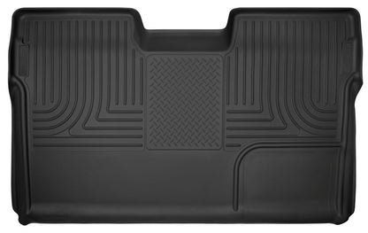 Husky Liners 09-14 Ford F-150 SuperCrew Cab X-Act Contour Second Row Seat Floor Liner - Black