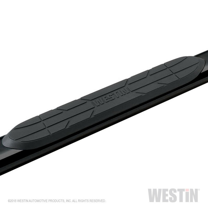 Westin Premier 4 Oval Nerf Step Bars 72 in - Black (Does Not Include Mounting Hardware/Brackets)