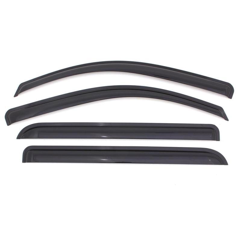 AVS 99-16 Ford F-250 Supercab Ventvisor Outside Mount Window Deflectors 4pc - Smoke