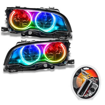 Oracle 99-01 BMW 3 Series Coupe HL - (Halogen) - ColorSHIFT SEE WARRANTY