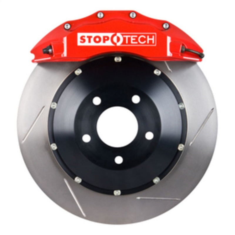 StopTech 07-09 Escalade/Suburban/Tahoe/Yukon Rear BBK w/ Red ST-60 Calipers Slotted 380x32mm Rotors
