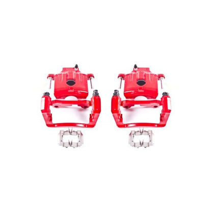 Power Stop 04-07 Buick Rainier Rear Red Calipers w/Brackets - Pair