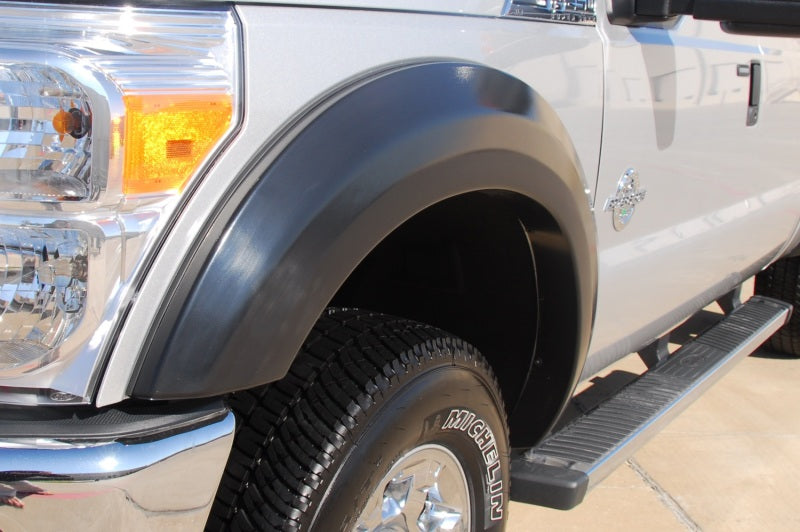 Lund 11-16 Ford F-250 Ex-Extrawide Style Textured Elite Series Fender Flares - Black (2 Pc.)