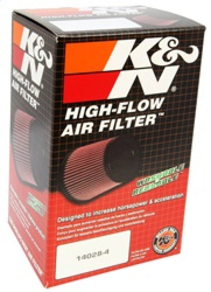 K&N Filter Universal  Filter 2 3/8 inch Dual Flange 107mm C-C 3 inch Height