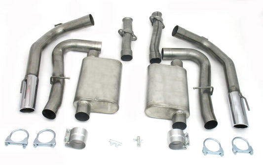 JBA 99-04 Ford Mustang Cobra IRS 4.6L 4V 409SS Dual Rear Exit Cat-Back Exhaust