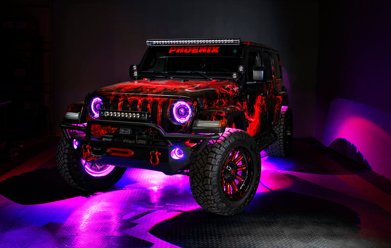 Oracle Jeep Wrangler JL/JT Sport High Performance W LED Fog Lights - w/o Controller SEE WARRANTY