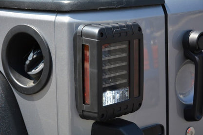 DV8 Offroad 07-18 Jeep Wrangler JK Octagon LED Tail Light