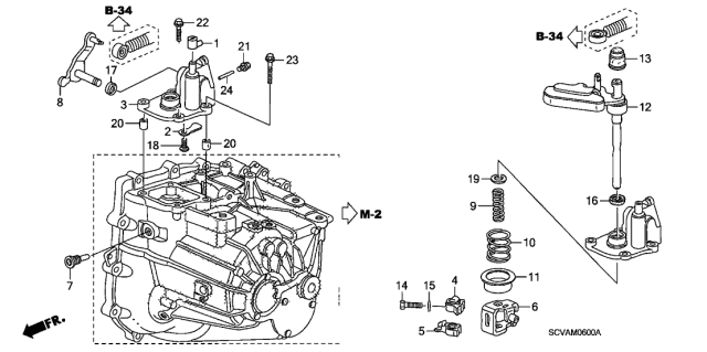 Honda - Comp Shift Lever