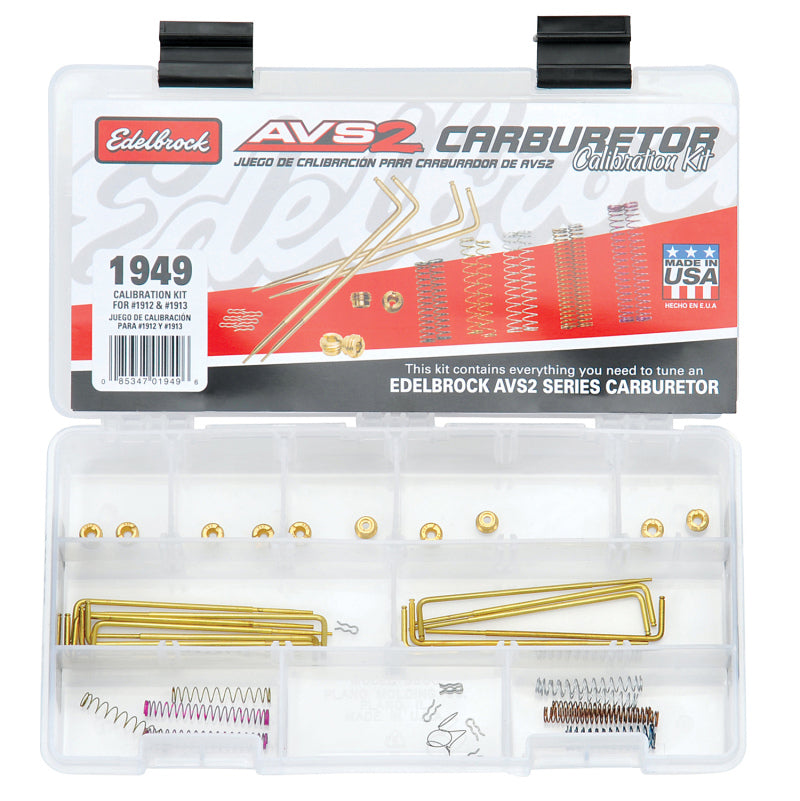 Edelbrock Calibration Kit for 1912 / 1913