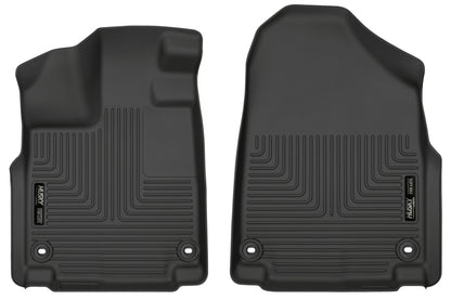 Husky Liners 18-23 Honda Odyssey WeatherBeater Black Front Floor Liners