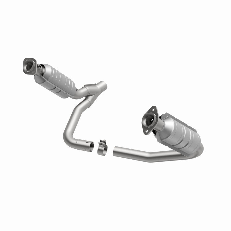 MagnaFlow Conv DF 05-06 Dodge Dakota/2006 Mitsubishi Raider 3.7L Y-Pipe Assembly