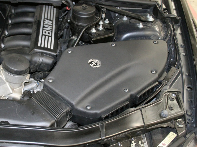 aFe MagnumForce Stage 2 Si Intake System Pro 5 R Black 06-12 BMW 3 Series E9x L6 3.0L Non-Turbo