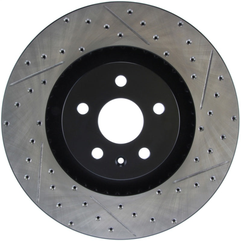 StopTech Drilled & Slotted Left Sport Brake Rotor for 2009 Cadillac CTS-V