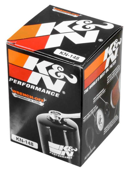 K&N 01-12 Yamaha FJR 1300/1300A/1300AE/1300AS 2.688in OD x 3.813in H Oil Filter