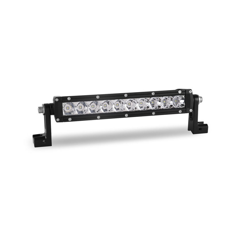 Westin Xtreme LED Light Bar Low Profile Single Row 10 inch Flex w/5W Cree - Black