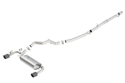 Borla 16-17 Focus RS Turbocharged 2.3L Single Split Exit ATAK Catback Exhaust