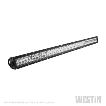 Westin EF2 LED Light Bar Double Row 50 inch Spot w/3W Epistar - Black