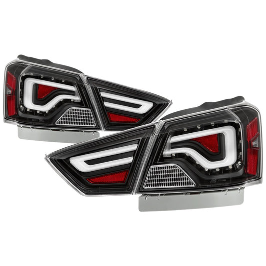 xTune 14-18 Chevy Impala (Excl 14-16 Limited) LED Tail Lights - Black (ALT-JH-CIM14-LBLED-BK)
