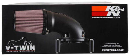 K&N 17-18 Harley Davidson Touring Models Performance Air Intake System Silver