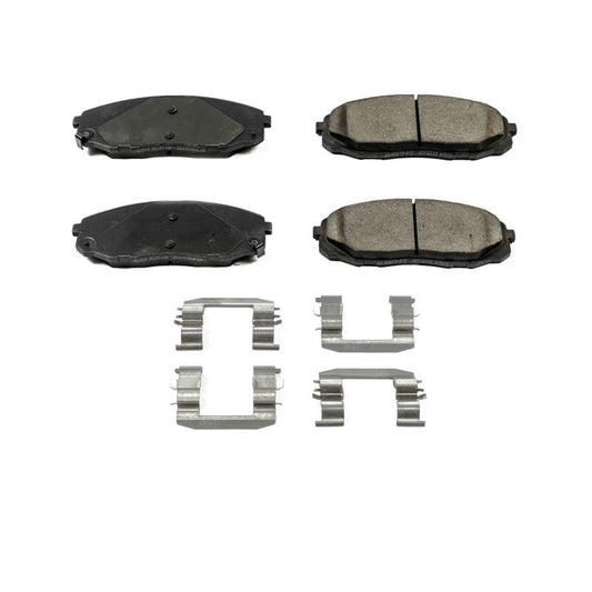 Power Stop 15-19 Kia Sedona Front Z17 Evolution Ceramic Brake Pads w/Hardware