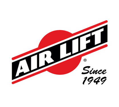 Air Lift 1/8in MNPT x 4AN Swivel Elbow Fitting