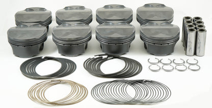 Mahle MS Piston Set SBF 302ci 3.630in Bore 3.65in Stroke 5.933in Rod .866 Pin -5cc 10.0 CR Set of 8