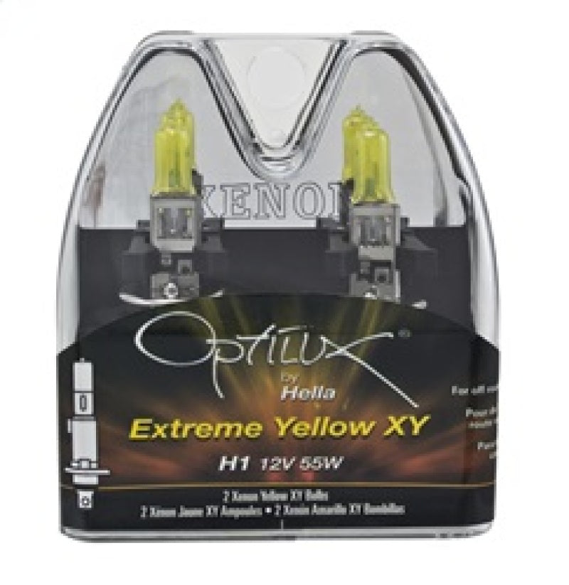 Hella - Optilux H1 12V/55W XY Yellow Bulb