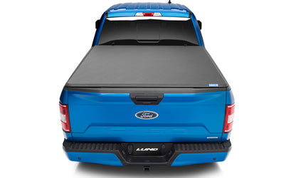 Lund 21+ Ford F-150 Genesis Elite Tri-Fold Tonneau Cover - Black