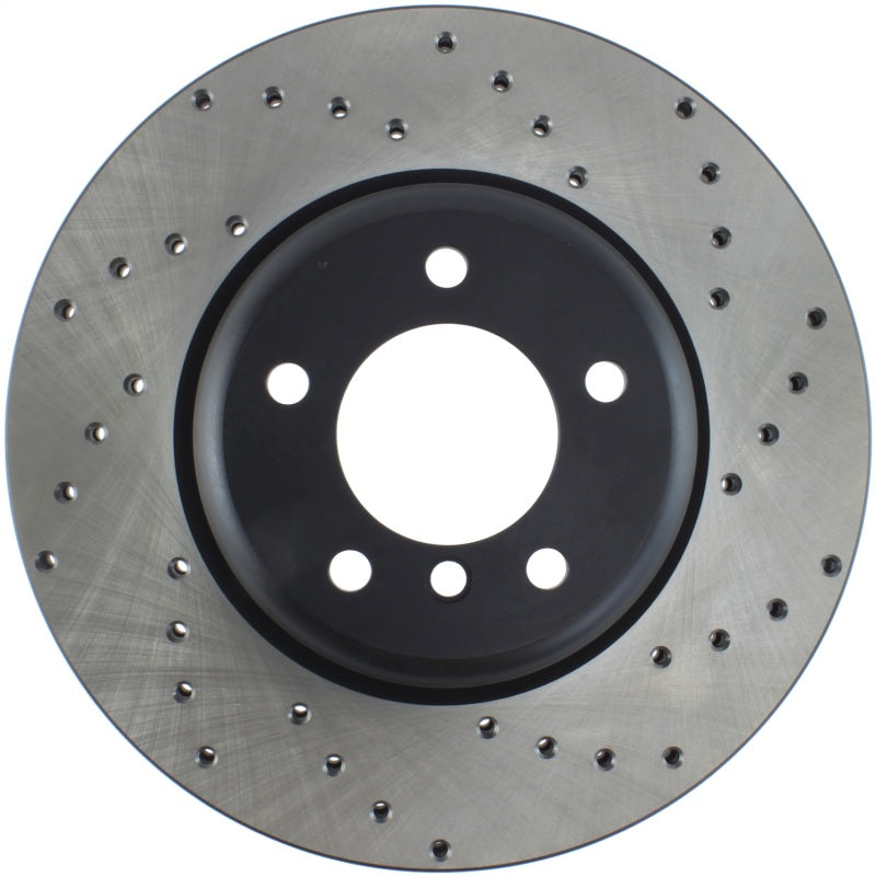 StopTech Sport Cross Drilled Brake Rotor - Front Right